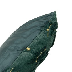 Clayre & Eef Decorative Cushion 45x45 cm Green Synthetic