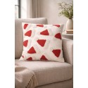 Clayre & Eef Coussin 45x45 cm Blanc Synthétique
