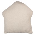 Clayre & Eef Cuscino decorativo Casa 45x40x10 cm Bianco Poliestere Natale