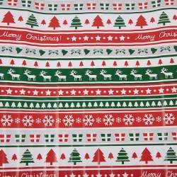 Clayre & Eef Wrapping paper 3 rolls 50x75 cm White Paper