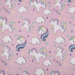 Clayre & Eef Inpakpapier 3 Rollen 50x75 cm Roze Papier