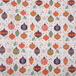 Clayre & Eef Wrapping paper 3 rolls 50x75 cm White Paper