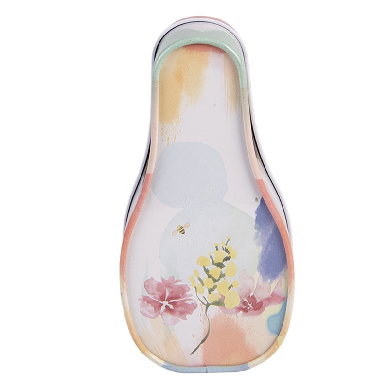 Clayre & Eef Aufbewahrungsdose 14x7x5 cm Braun Metall