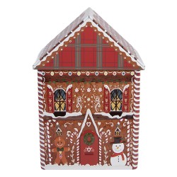 Clayre & Eef Aufbewahrungsdose 14x9x21 cm Braun Metall