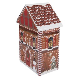 Clayre & Eef Aufbewahrungsdose 14x9x21 cm Braun Metall