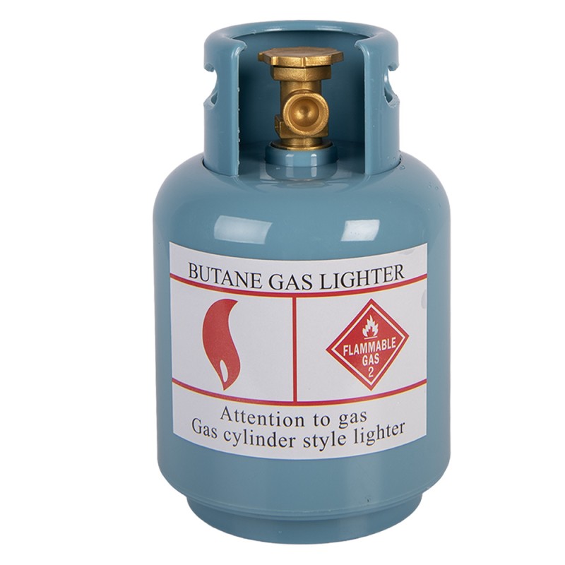 Clayre & Eef Spardosen Ø 10x15 cm Blau Kunststoff