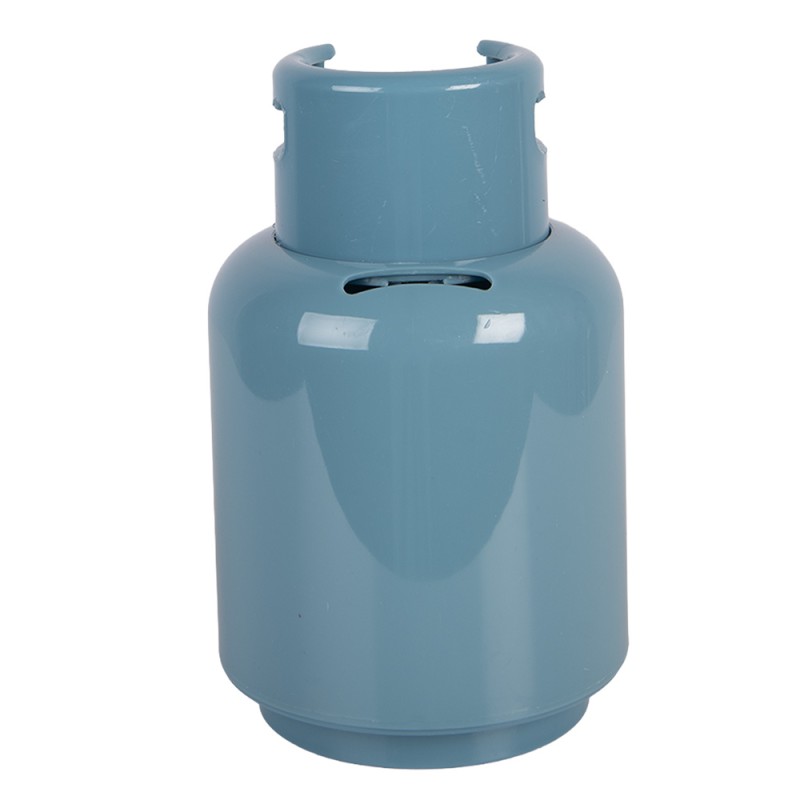 Clayre & Eef Spardosen Ø 10x15 cm Blau Kunststoff