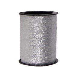 Clayre & Eef Dekoratives Band 5x5x15 cm Silberfarbig Kunststoff