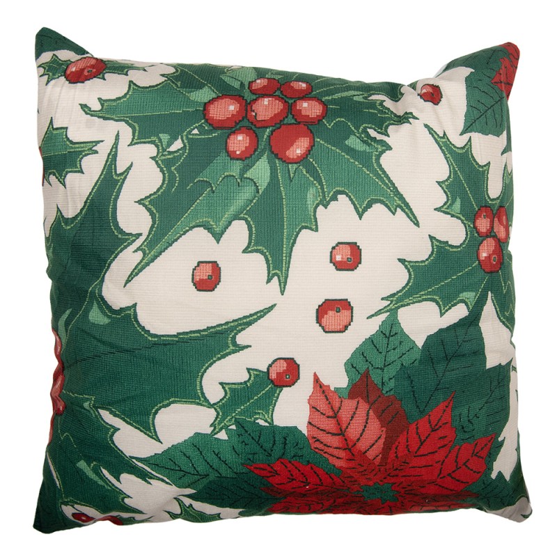 Clayre & Eef Cushion Cover 45x45 cm Beige Polyester