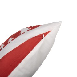 Clayre & Eef Kussenhoes 45x45 cm Rood Polyester