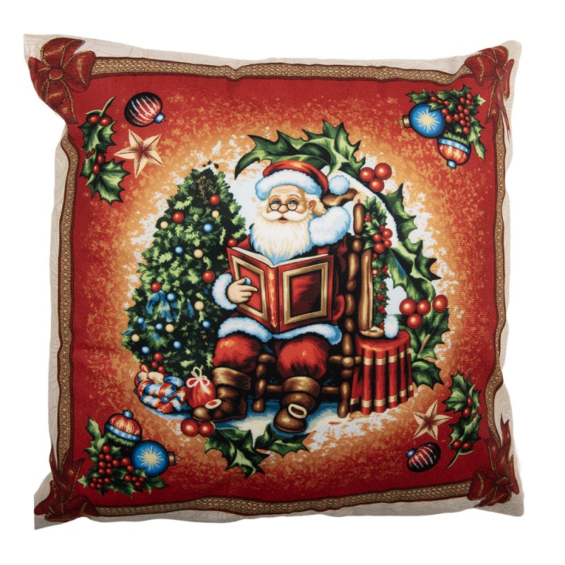 Clayre & Eef Federa per cuscino 45x45 cm Beige Poliestere