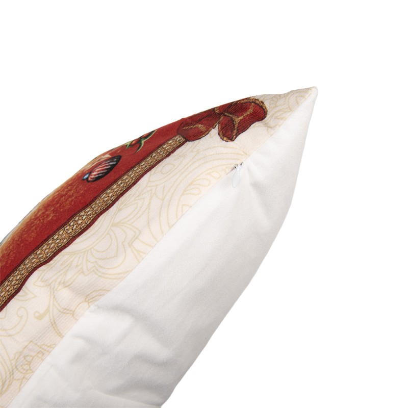 Clayre & Eef Federa per cuscino 45x45 cm Beige Poliestere