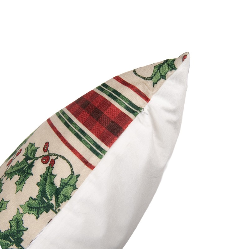 Clayre & Eef Cushion Cover 45x45 cm Beige Polyester