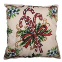 Clayre & Eef Cushion Cover 45x45 cm Beige Polyester