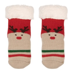 Clayre & Eef Huissokken Baby Voor 0-24 Maanden Rood Synthetisch