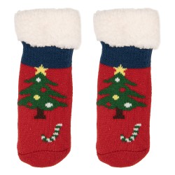 Clayre & Eef Huissokken Baby Voor 0-24 Maanden Rood Synthetisch