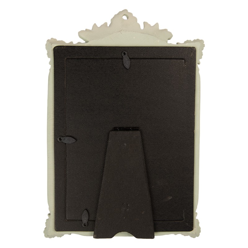 Clayre & Eef Bilderrahmen 13x18 cm Grün Kunststoff