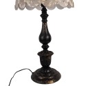 Clayre & Eef Table Lamp Ø 41x75 cm Black Grey Metal