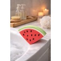 Clayre & Eef Bath Sponge 16x3x11 cm Red Synthetic