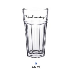 Clayre & Eef Verre d'eau 320 ml Verre