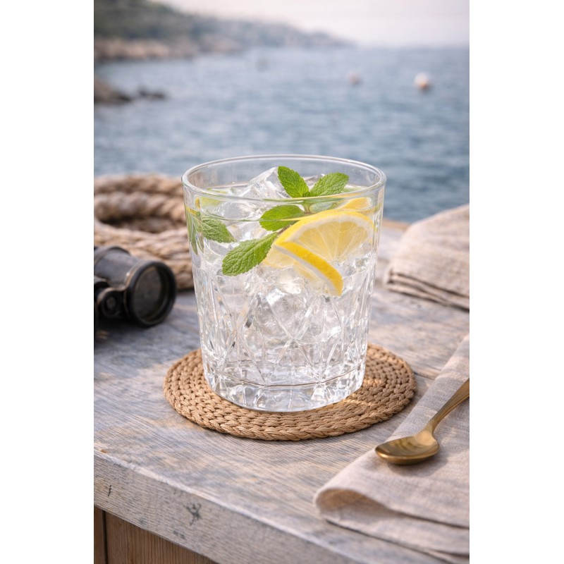 Clayre & Eef Verre d'eau 250 ml Transparent Verre