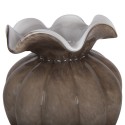 Clayre & Eef Vaas Ø 20x28 cm Bruin Glas