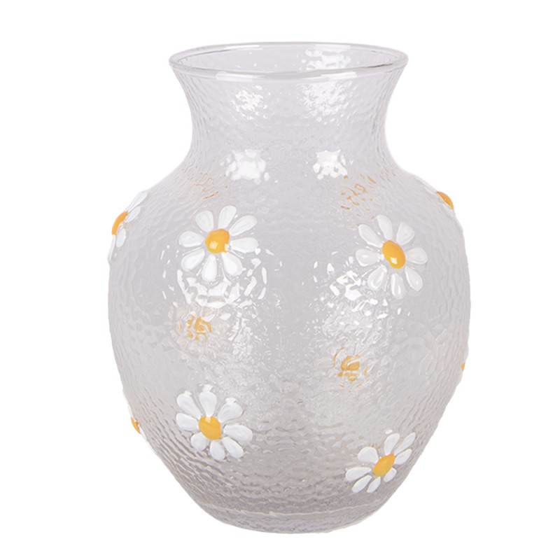 Clayre & Eef Vase Ø 13x16 cm Transparent Verre