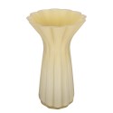 Clayre & Eef Vaas Ø 14x23 cm Geel Glas