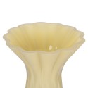 Clayre & Eef Vaas Ø 14x23 cm Geel Glas