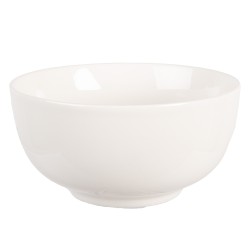 Clayre & Eef Soepkom 500 ml Wit Porselein Hart