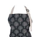 Clayre & Eef Kitchen Apron 69x68 cm Grey Polyester