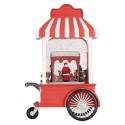 Clayre & Eef Christmas Decoration with LED Lighting and Music 16x9x27 cm / 3xAA Red Plastic
