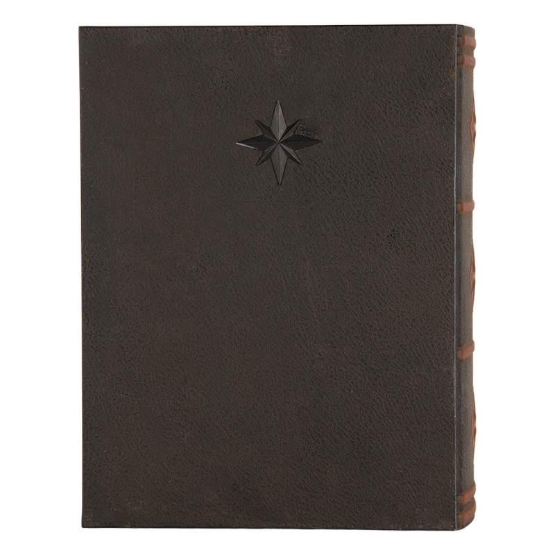 Clayre & Eef Halloween Decoration Books 17x7x22 cm / 3xAA Grey Plastic