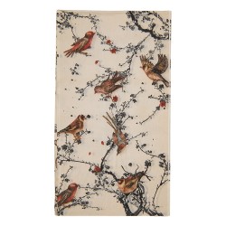 Clayre & Eef Servetten Papier Set van 20 33x33 cm Beige Papier