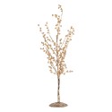 Clayre & Eef Decorazione Albero 9x9x46 cm Color oro Metallo
