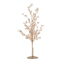 Clayre & Eef Decorazione Albero 9x9x45 cm Color oro Metallo