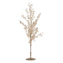Clayre & Eef Dekoration Baum 9x9x50 cm Goldfarbig Metall