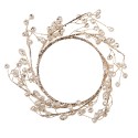 Clayre & Eef Wreath Ø 17x2 cm Gold colored Metal