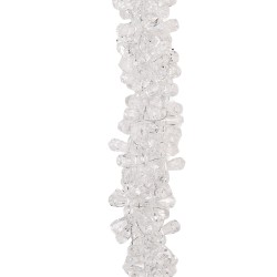 Clayre & Eef Ciondolo 4x4x30 cm Trasparente Plastica