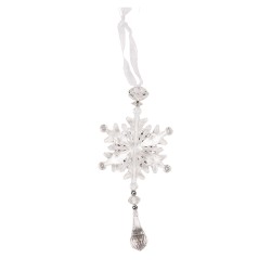 Clayre & Eef Ciondolo 7x2x15 cm Trasparente Plastica