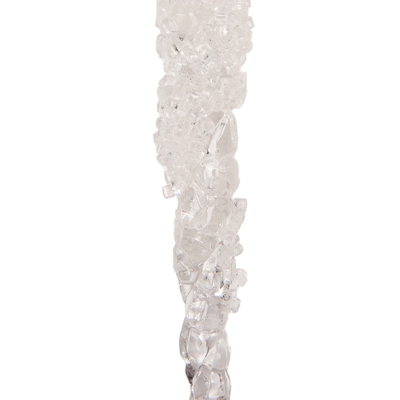 Clayre & Eef Hanger 3x3x22 cm Transparant Kunststof