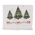 Clayre & Eef Guest Towel 40x66 cm White Cotton
