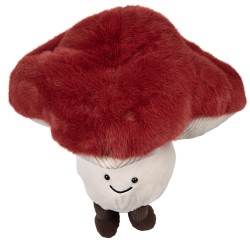 Clayre & Eef Decorative Cushion Mushroom 40x40x40 cm Beige Polyester