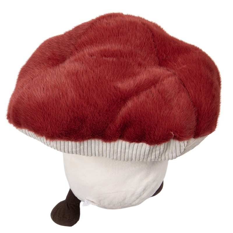 Clayre & Eef Decorative Cushion Mushroom 40x40x40 cm Beige Polyester