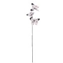 Clayre & Eef Decorative Branch Butterfly 10x10x65 cm White Textile