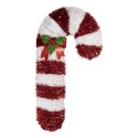 Clayre & Eef Christmas Decoration Candy Cane 32x5x62 cm Red Plastic