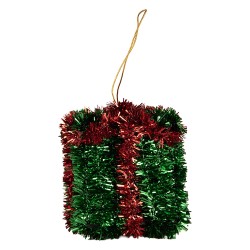 Clayre & Eef Ornamento Natalizio Regalo Plastica