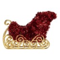Clayre & Eef Christmas Decoration Sled Plastic