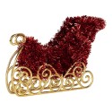 Clayre & Eef Christmas Decoration Sled Plastic