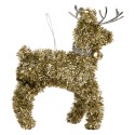Clayre & Eef Christmas Ornament Deer Plastic